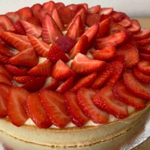 strawberry-almond-pie
