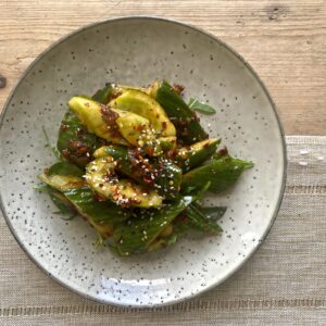 Smashed Vegan Cucumber