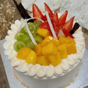 Fruit Cream Cake - Nancy