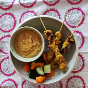 Malaysian Chicken Satay Woei