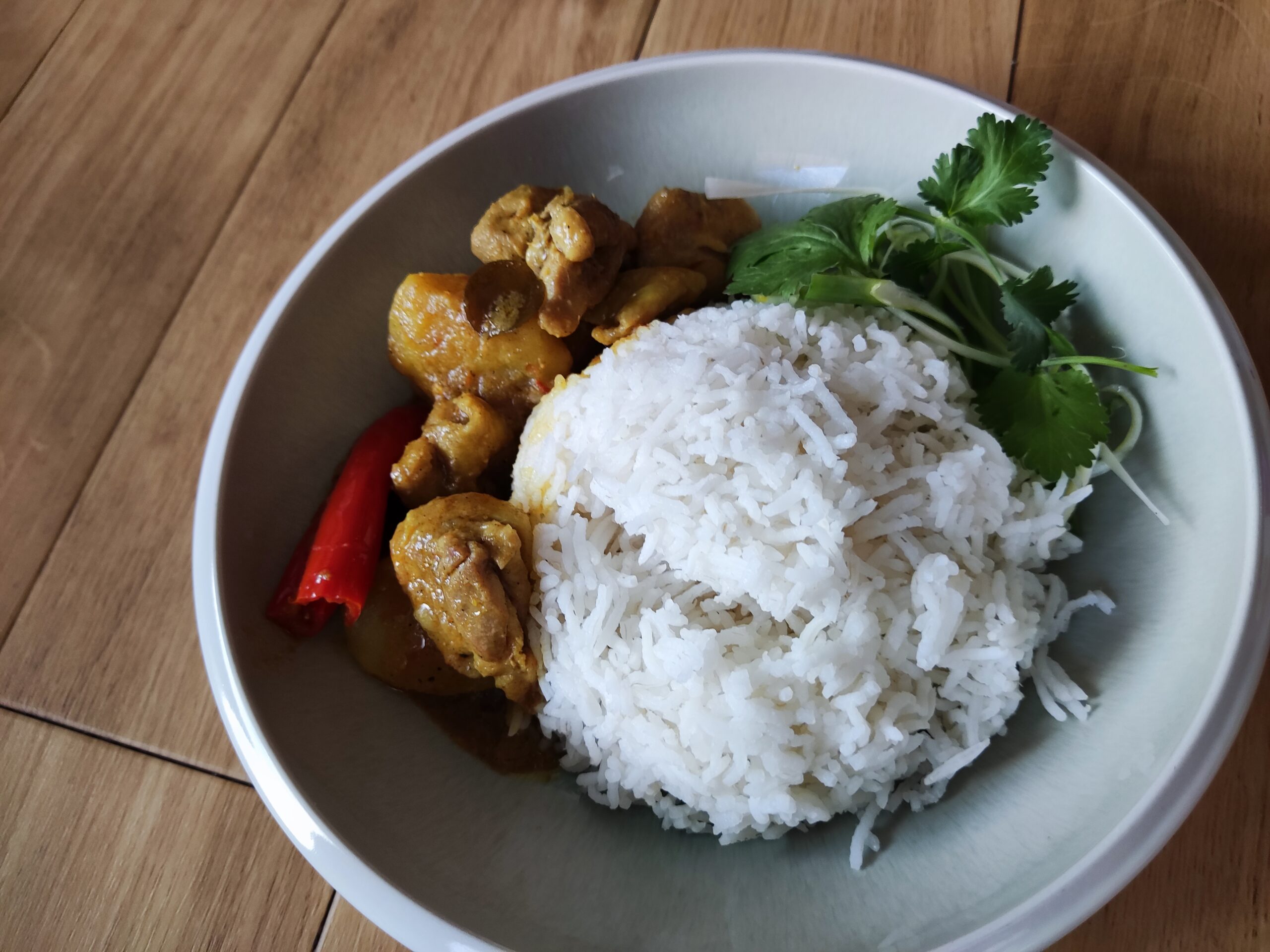 Malaysian Chicken Curry with Rice – All About the Cooks