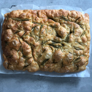 Rosemary & Red Onion Focaccia